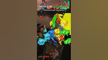 How good is your country at football #viral #europe #map #mapping #fun  #football #education