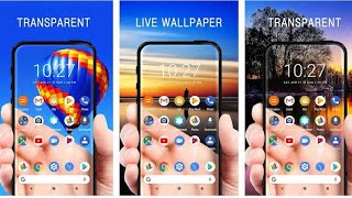 Live transparent wallpaper kaise set kare | पारदर्शी वॉलपेपर कैसे सेट करें | screenshot 1
