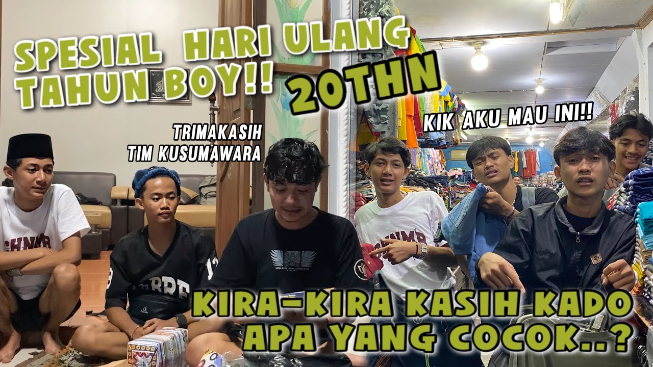SUPRISE HARI ULANG TAHUN BOY !! Bukber Bareng Bersama GSK