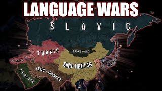 LANGUAGE Wars Only Asia - Hoi4 Timelapse