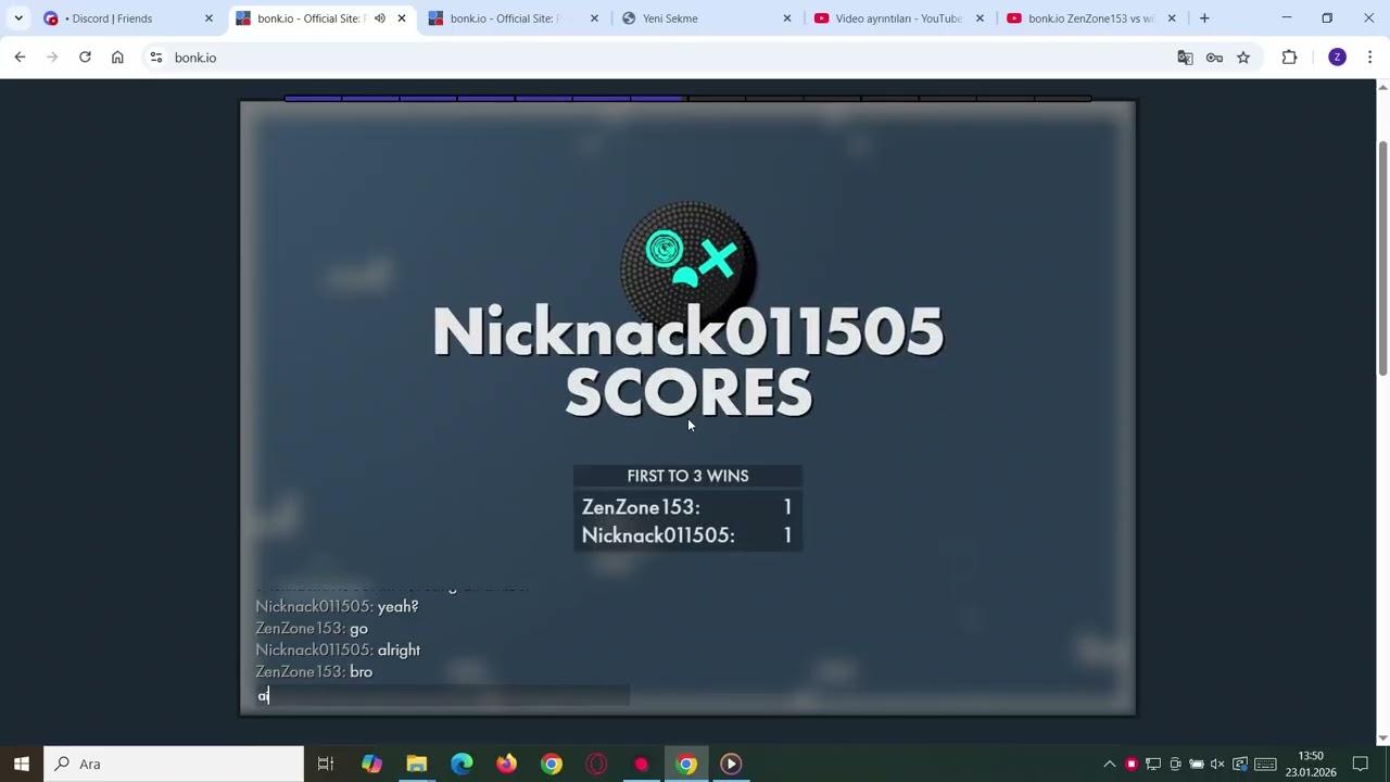 bonk.io ZenZone153 vs Nicknack011505 Sniper's Spot