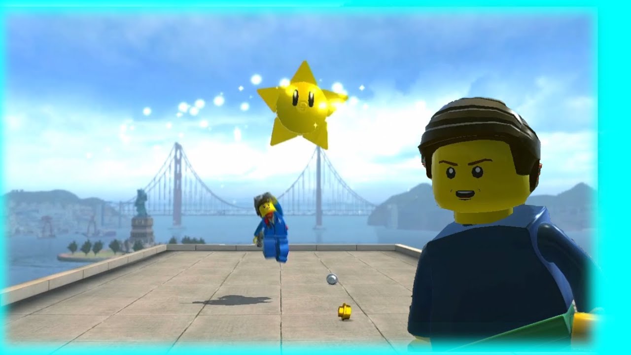 Collecting the Remaining Mario Blocks & Stars : Playing Lego City Undercover