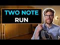 Mandolin lesson  melodic run and lick  two note sequence