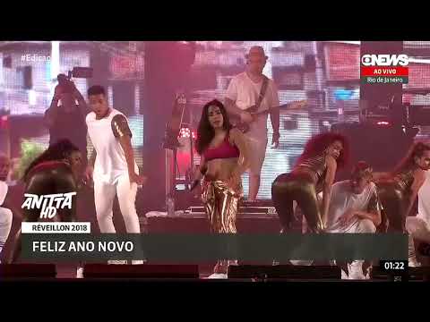 Capa de Anitta  -  Vai Malandra -  Reveillon - Ao vivo Copacabana - RJ -2017