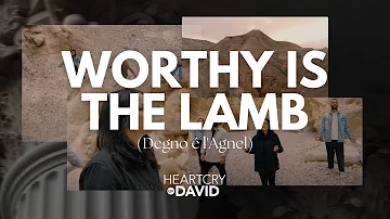 WORTHY IS THE LAMB (Degno é l'Agnel) | Heartcry of David | Mirko&Giorgia | Italy + Israel Collab