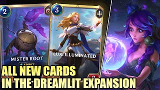 EVERY NEW CARD REVEALED!! Review of Lux, Lillia & Vex Expansion  Legends of Runeterra