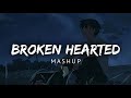 Broken Hearted Mashup 2024 | (Slowed   Reverb) | Midnight Memories | MOONLAS