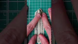 Making an Origami Snake with a Dollar Bill (Baidu) #snake #dollarbillorigami