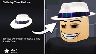 ROBLOX Released a NEW Sparkle Time Fedora!