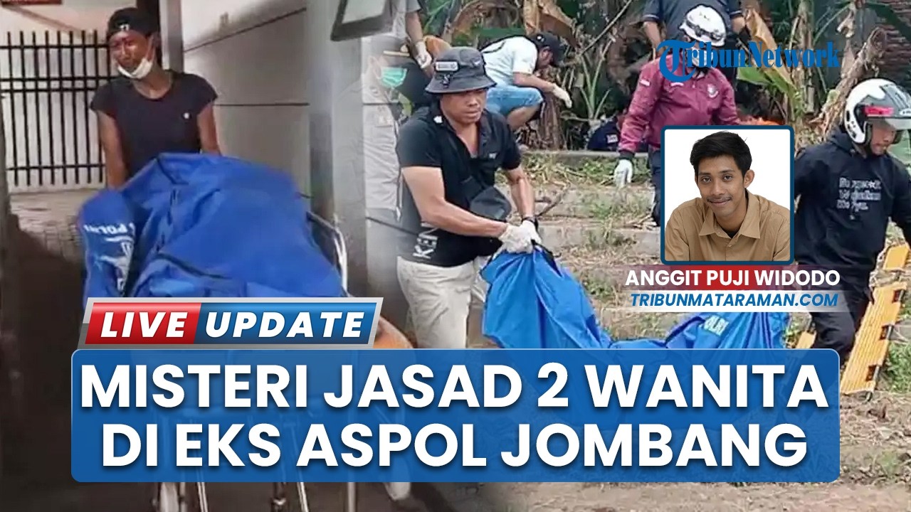 Curiga 2 Hari Motor Terparkir di Bekas Asrama Polisi Jombang, Ternyata Warga Temukan 2 Mayat Wanita