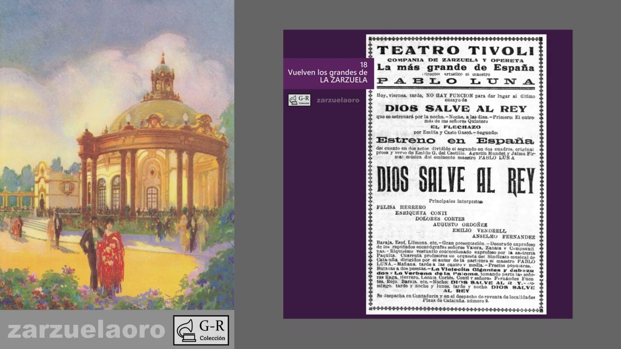 Canto bohemio (terceto) de la zarzuela 