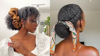 Mature Everyday Natural Hairstyles For Workschool Short Medium And Long Hair 2023 Compilation