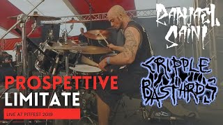 Cripple Bastards - Prospettive limitate -  drumcam - Raphael Saini 2019 (PITFEST - NL)