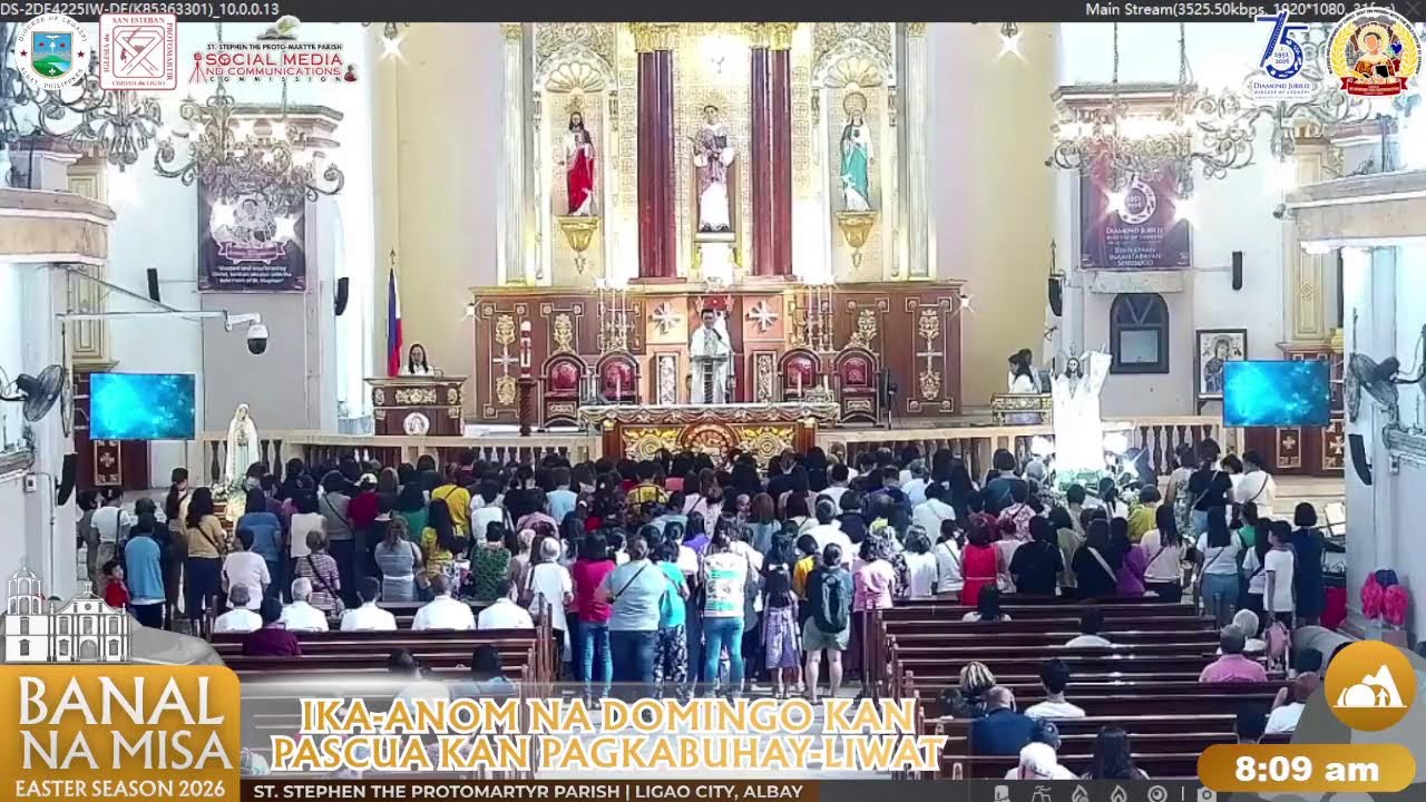 Banal na Misa | IKA-ANOM NA DOMINGO KAN PASCUA KAN PAGKABUHAY-LIWAT