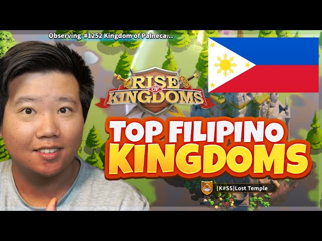 Top 2 Philippine Kingdom Led by Filipinos in rok | Rise of Kingdoms class=