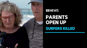 Killed surfers Jake and Callum Robinson’s parents speak publicly for first time | ABC News