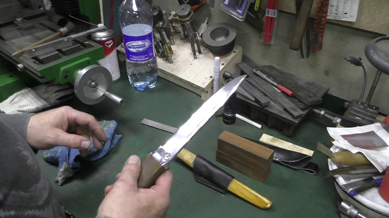 Нож на заказ - YouTube