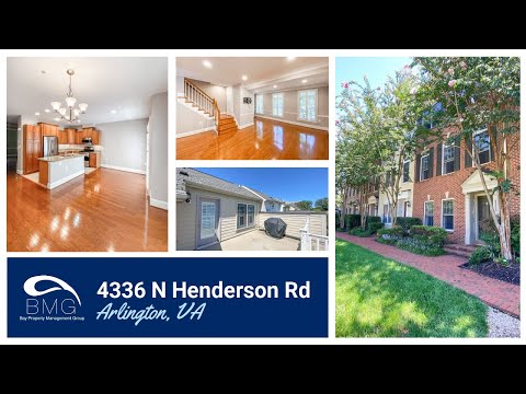 4336 N Henderson Rd, Arlington, VA home video tour