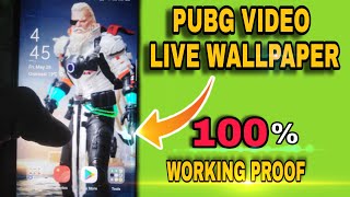 HOW TO CREATE LIVE WALLPAPER PUBG MOBILE | PUBG KI VIDEO WALLPAPER MAI KISY LAGAE screenshot 4