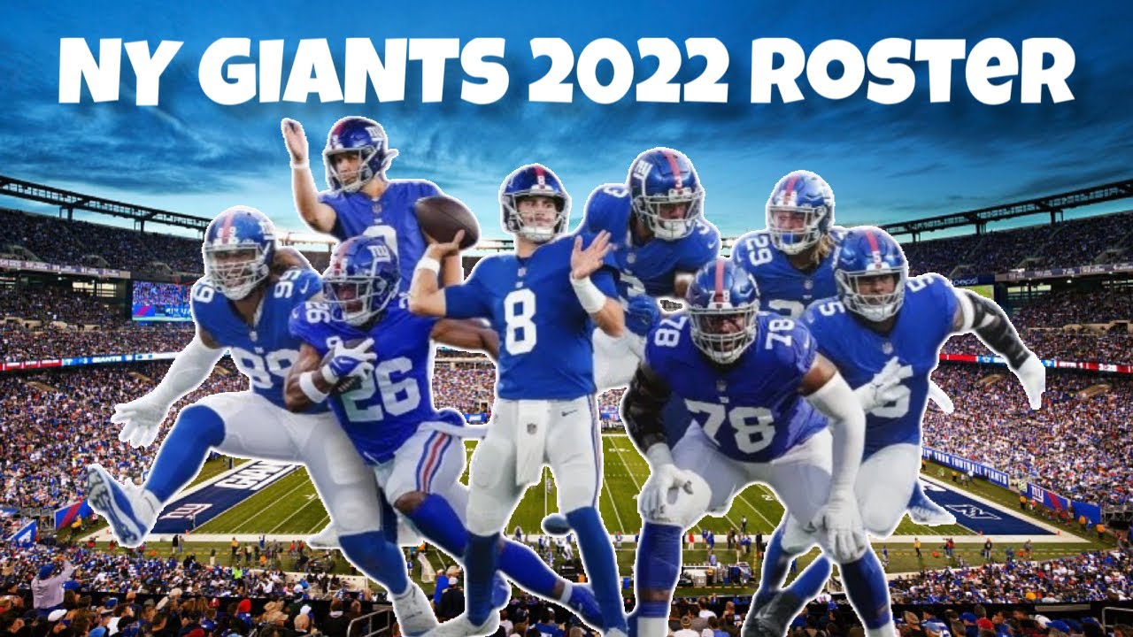 Giants 2022 roster breakdown