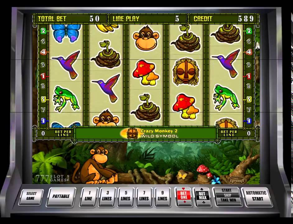 Monkey paw slot machine