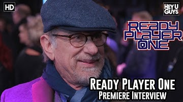 Steven Spielberg on the technology and the nostalgia of Ready Player One - Premiere Interview