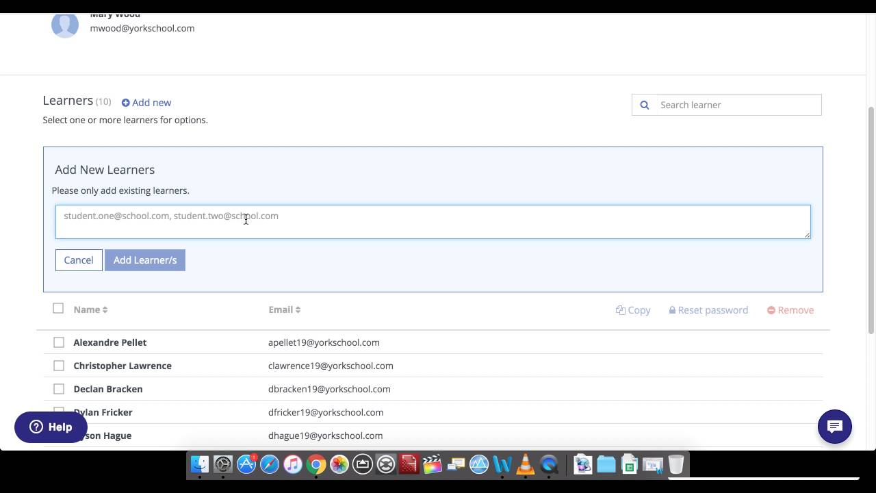 Quickly Add Students to your Hapara Course - YouTube
