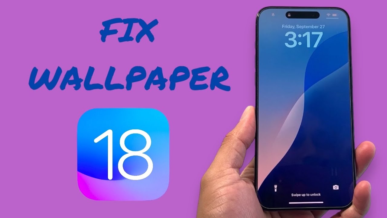 How To Fix Dynamic Wallpaper Not Working on iOS 18 - YouTube