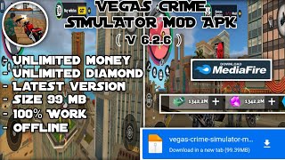 DOWNLOAD VEGAS CRIME SIMULATOR M0D APK TERBARU 2023 | UNLIMITED DIAMOND screenshot 3