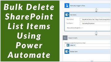 How to Bulk Delete List Items Using Power Automate Flow