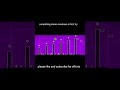 completing stereo madness in first attempt! #stereomadness #geometrydash #original #audio #sound