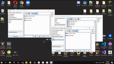 FIT HCMUS | Lập trình ứng dụng Java | Đồ án Java networking | Ứng dụng chat