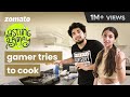 Comedian samayrainaofficial cooks biryani for sahiba bali  wasting samay  zomato