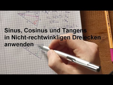 Video: Funktioniert Kosinus bei nicht rechtwinkligen Dreiecken?