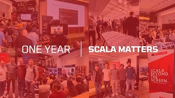 1 YEAR OF SCALA MATTERS