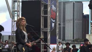 All In My Head/Dear No One - Tori Kelly live NYC 9/12/15 Mets 2nd Annual Festival