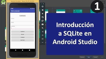 SQLite en Android Studio, (Introducción al tema)