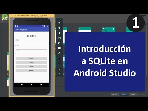 SQLite en Android Studio, (Introducción al tema)