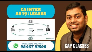 CA Inter | Advanced Accounting | New Batch May 23 | AS 19 Leases | CAP CLASSES screenshot 4