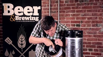 Craft Beer & Brewing Kegging Your Beer Video Excerpt