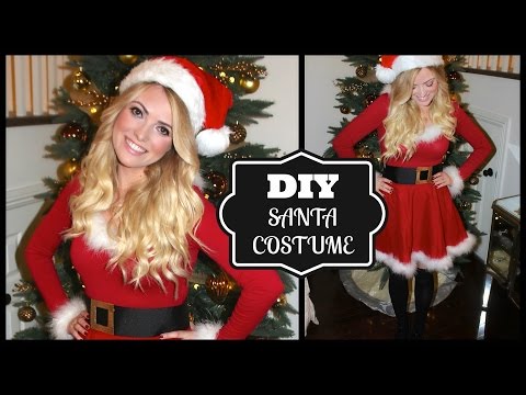 diy mrs claus costume