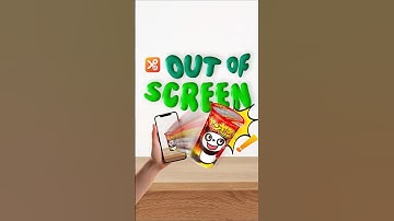 Magic! ✨ How to Make Objects Come Out of Your Video App! 🚀Out of screen edit in YouCut