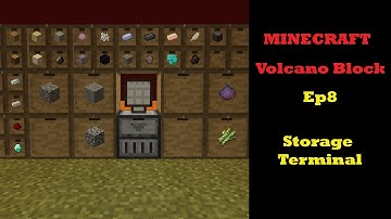 Minecraft Volcano Block EP8 | Blood Infuser, Vengeance Pickaxe, Storage Terminal | Minecraft Hindi