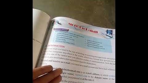 Part-2 More on Email in Hindi computer class 6
