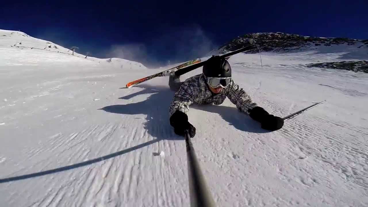 Gopro Skiing Fail Compilation Full Hd Youtube throughout ski fails regarding  Property