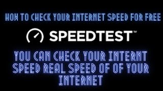 How to Check Your Internet SPEED for free screenshot 4