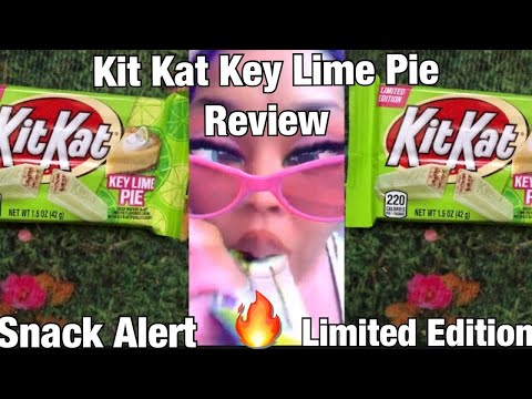 Kit Kat Key Lime Pie Review - Snack Alert
