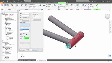 Video 35 Analysis setup thermal load constraints (temperature)