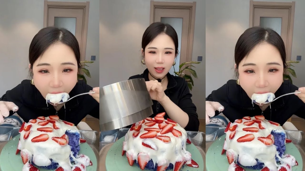 🔹 Flavored freezer frost cake Asmr 🍧 