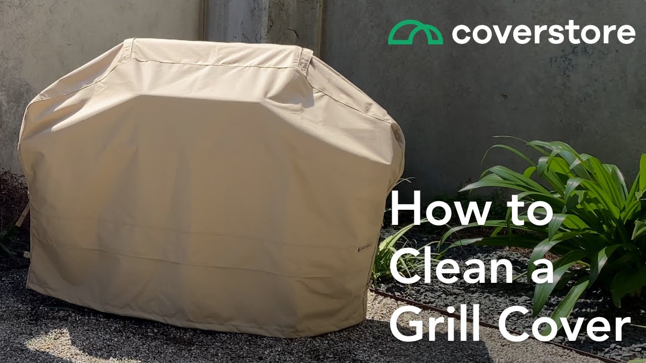 How to Clean a Grill Cover 